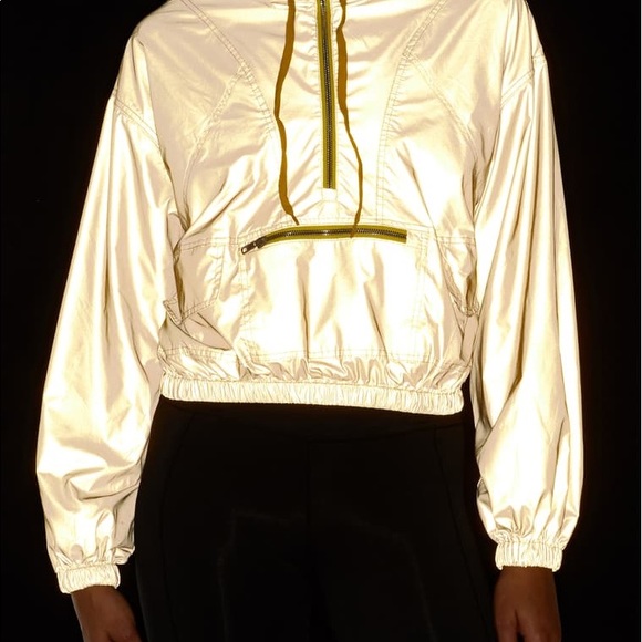 NWT Free People Moonlight Cropped Yellow Jacket - Picture 2 of 14